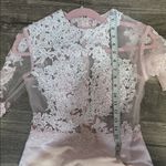 Hebeos Chic Long Sleeve Pink Gown Photo 7