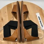 Sorel Womens Camel Brown Black Ella Open Toe Sandal - Size 9.5 & 40.5 Photo 7