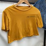 Women’s Cropped Friends Central Perk Graphic Short Sleeve Tee Shirt Photo 3