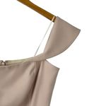 Jay Godfrey Downie Gown Midi Dress Nude Pink Off Shoulder Stretch Size 2 Photo 3