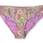 NWT CYN&LUCA Boutique Groovy Floral Medium Coverage Swim Bottoms Pink Size XL Photo 4