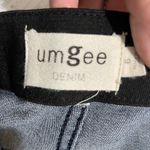 Umgee  High Waist‎ Flare Leg Jeans Bell Bottoms Denim Pants Dark Wash Size 6 Photo 7