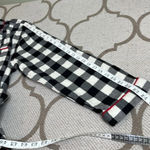 Hanna Andersson Flannel Buffalo Plaid long sleeve button down Pajama Top Black Size M Photo 4