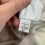 Nike Hoodie Womens Medium Cream Fleece Training Pullover Sweater Photo 4