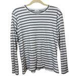 Lake Pajamas Long Sleeve Top Women's Sz. M White Size M Photo 1