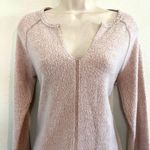 Socialite In like new condition! pink cozy lightweight sweater. Sz S Photo 1