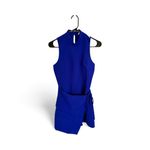 Amanda Uprichard Royal Blue Wrap Style Romper Photo 1