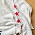 Levi's White Graphic Vintage Raw Cut Crewneck Longsleeve Sweatshirt Top Photo 7