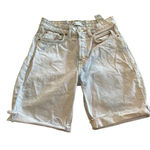 ZARA  women's size 4  distressed jean shorts, waist 15", inseam 7" Photo 0