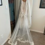 Maggie Sottero Cream Bridal Gown White Size 14 Photo 4