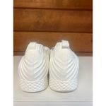 Urban Sport by J/Slides Womens White Ribbed Knit Sneaker Sz 9.5 Photo 2