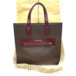 Michael Kors 🔥🎁NWT  KENLY Large Travel Tote Handbag Merlot Msrp: $498.00 Photo 1