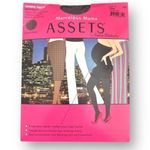 Assets by Spanx 1 Marvelous Mama Maternity Tights Opaque Stripe Pattern Black Photo 1