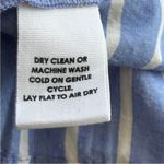 Apiece Apart  Adorna Smocked Striped Cotton Mini Dress Blue White Size Medium Photo 7