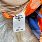 Tabitha Brown x Target Orange Black Underwire Strapless 1 pc Swimsuit Swim XS Photo 11