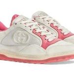 Gucci  MAC70 Pink Off White Sneakers Photo 1