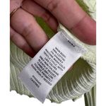 BP Top Y2K Cropped Boat Neck Light Green Size Large Buttoned NWT Photo 6