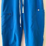 FIGS Royal Blue Yola Skinny High Waisted Scrub Pants Women's size Small Tall Photo 3