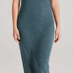 Allbirds  The Ribbed Long Maxi Dress Shadow Women’s Size Medium Tank Sleeveless Photo 0