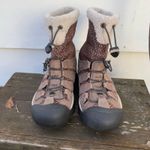 Keen 5288-DEST Winterport II Winter Snow Mid Brown Leather Womens Shoes Boots 10 Photo 1