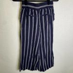 A New Day | Blue Striped pants Linen Blend XS Photo 3