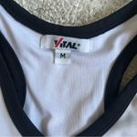 White Tennis Tank Top Size M Photo 2