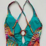 Bleu Rod Beattie  Women’s The Heat is On Cross Back One-Piece Swimsuit Size 8 Photo 12