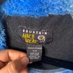 Mountain Hardwear Mountain Hardware blue fleece zip up jacket‎ size medium women’s Photo 1