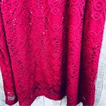 Tiana B SZ 10 Lace Overlay Lined Dress with Sequins & Sleeveless Keyhole… Photo 5