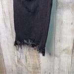 We The Free  Free People Size 30 Button Fly Distressed Knee Holes Raw Hem Capri’s Photo 6