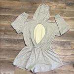NWOT FP Movement Free People Such A Flirt Romper Heather Grey Small Gray Photo 9