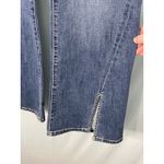 Francesca's Harper Heritage High Rise Bootcut Jeans Size 27 Split Hem Blue Photo 2