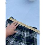 1970’s vintage plaid high waisted cuffed at ankles wool Blue Photo 2