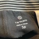 Talbots  Black and White Stripe skort - size SP (small petite) Photo 2