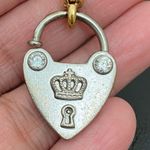 Juicy Couture Retired RARE 2-tone “LOVE ME” Lock Collectible Bracelet Charm Photo 8