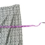 Tory Burch 100% Silk Myrtle Fitted Ruched Dress Black Purple Size Medium Photo 5