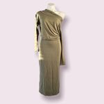 Donna Karan DKNY Pure Cargo Green Midi Dress Size XS NWT $119.00 Photo 2