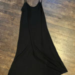 ZARA  Black Slip Midi Dress Women's SMALL 90s Y2K Style Photo 0