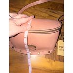 FRYE AND CO Blake Belt Bag Pink Leather Studded Zippered NEW cross body gift Photo 5
