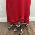 Jonathan Martin Vtg Y2K Sz 10 Dress Maxi Goth Grunge Vampy Mesh Red Empire Fairy Princess Beaded Photo 4