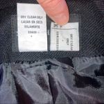 Sag Harbor 100% wool black zipper lined blazer jacket with front pocket-size 10 Photo 11