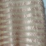 YA Los Angeles Cream Asymmetrical Ribbed Tank Top Photo 2