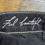 White House | Black Market Womens Size 2 Jeans Blanc Capri Crop Leg Black Denim Photo 8