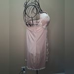 Marilyn Monroe  Elegant Lace Trim Pink Chemise Photo 2