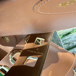 Moda Milan Slide‎ In Caramel Leather Larroudé Size 8 NWOB Photo 7