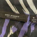 Kris Jenner Kollection sheer, abstract, drop waist tunic/ M /Excellent condition Size M Photo 10