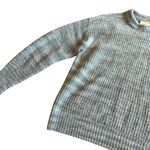 Everlane Blue Stripe Pullover Sweater Aplaca Wool Stretch Casual Size XS Women's Photo 3