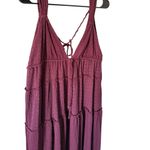 Free People  Beach NEW Martina Burgundy Maxi Dress Photo 2