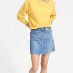 Everlane The Lightweight French Terry Crew Yellow Size L Photo 0