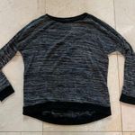 Olivaceous NWOT $75 Pleather Knit Sweater Sz Small Photo 0